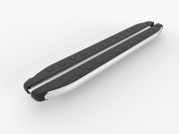 Пороги-подножки Alyans для MERCEDES-BENZ X-CLASS I 2017+ г.в. от турецкого производителя Can Auto. Размер подножки: 194-206 см. Silver. Артикул: MERX.47.0000